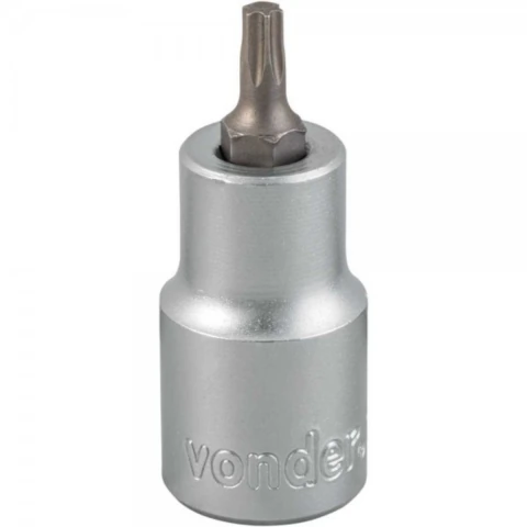Soquete Hexalobular Encaixe 1/2'' T25 Vonder