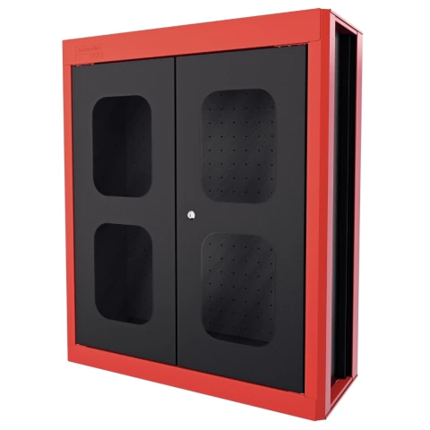 Painel Ferramentas Superior Grande 2 Portas 150 Kg 30 Ganchos 65mm Aço Tramontina PRO