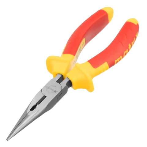 Alicate Bico Meia Cana VDE 1000V 6POL MTX 160mm Aço CrV Profissional