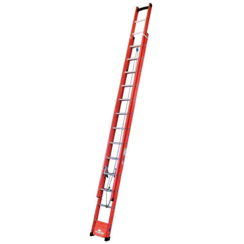 Escada Extensiva Em Fibra 14/24 Degraus 110Kg 7,20m Worker