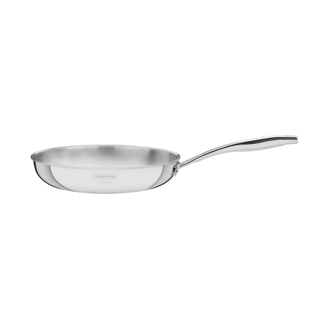 Frigideira Tramontina Grano Aço Inox Corpo Triplo 20 Cm 1,2 L Indução Forno Profissional Original