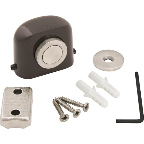 Fixador de porta magnético marrom pp600 Vonder