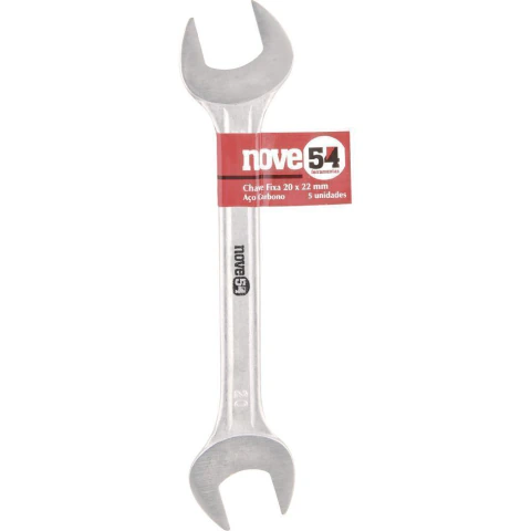 Chave fixa 10x11mm aço carbono - Nove54
