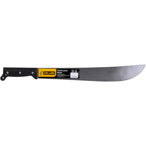Facão Para Mato 16'' Aço SAE 1074 Polipropileno Corte Eficiente Collins