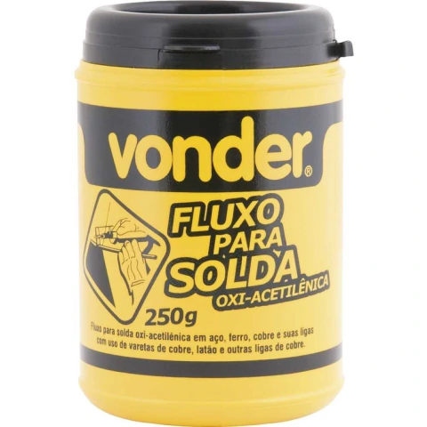 Fluxo Solda Latão e Bronze 250g Vonder