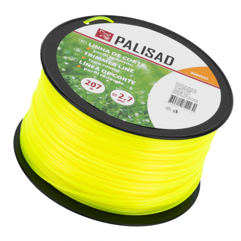 Fio Nylon 2,7mm 207m Jardim Gramado Profissional Palisad