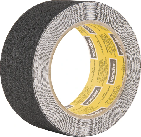 Fita Antiderrapante 50 mm x 5 m Preta - Vonder