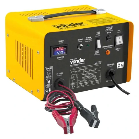 Carregador de Bateria 12V Vonder CBV 1600 32Ah-150Ah 220V