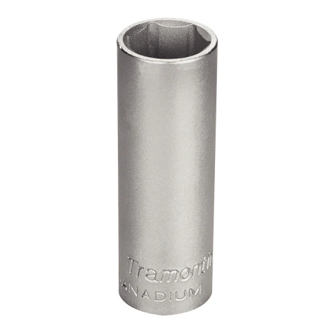 Soquete Sextavado Longo 30mm 1/2'' Aço Cromo Vanádio Tramontina PRO Hyper Drive
