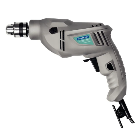Furadeira de Impacto Tramontina 500W 220V 3/8'' com Reversão e Travamento de Gatilho