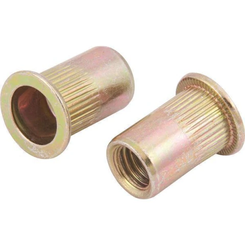 Rebite Aço Carbono M8 Rebite Manual Rosca Pacote 10 Vonder