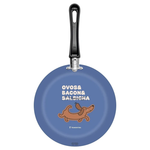 Frigideira Tramontina Antiaderente Starflon Max 24 Cm 1.2 L Estampa Pet Alumínio 2 Mm