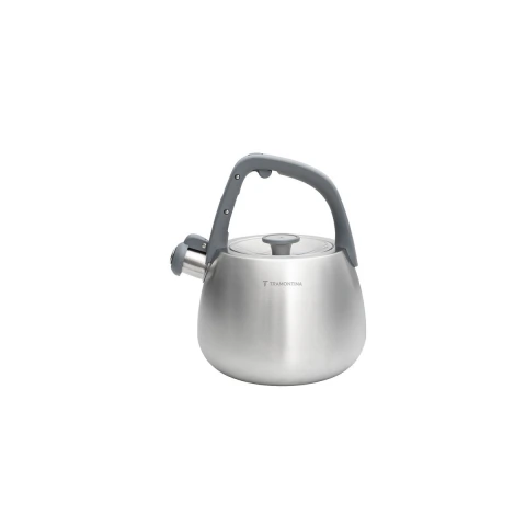 Chaleira Tramontina Aço Inox 2,5 L Com Apito E Indução