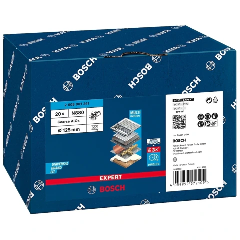 Disco Abrasivo Bosch Expert N880 125mm Grosso A 20U