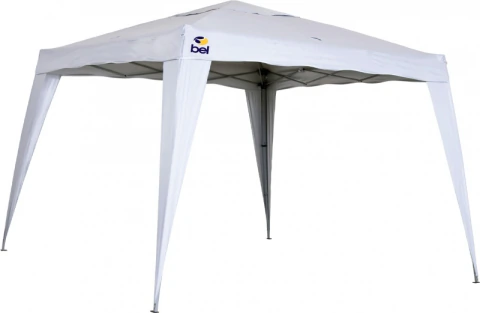 Tenda Gazebo Alum. Dobrável 3X3 Branco - Bel Lazer