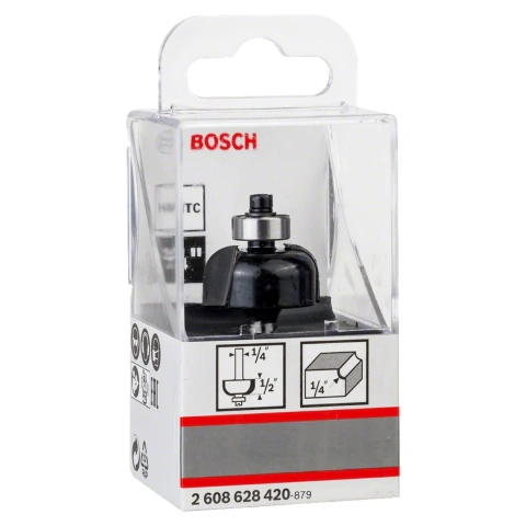 Fresa De Meia-Cana Bosch 1/4'' 6,3X25,4X12,7mm G54mm