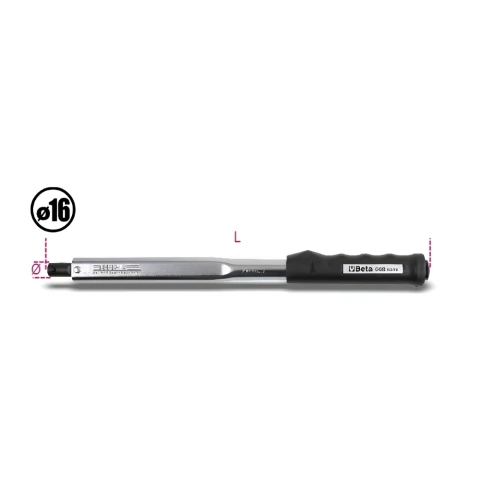 Torquímetro de Estalo 16mm Torque 20 a 100 Nm 668RG/10 Beta