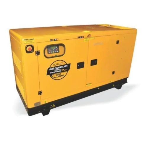 Motogerador BFDE 40kVA Trifásico 230V Silencioso Painel ATS sem Bateria Buffalo