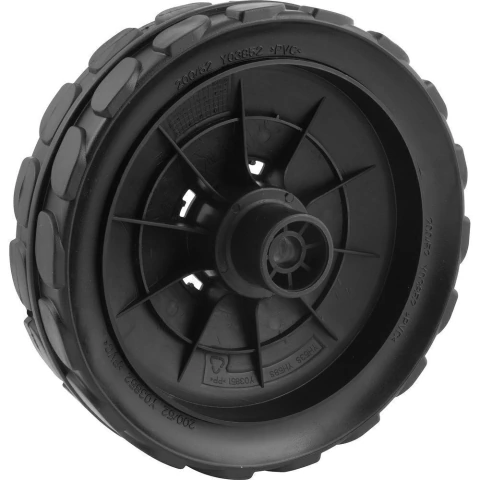 Roda Dianteira 8'' Mgv 226T 201mm x 52mm Polipropileno Para Cortador Grama Vonder