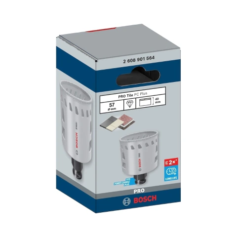 Serra Copo Bosch Pro Tile Power Change Plus 57 mm 2 1/4''