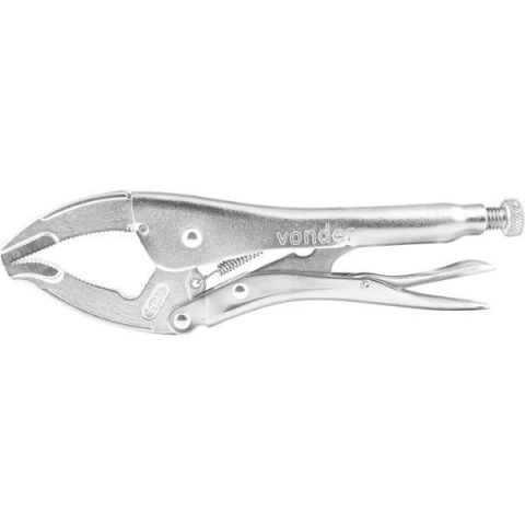 Alicate de Pressão 10" Crv Curvo Longo Plus Vonder