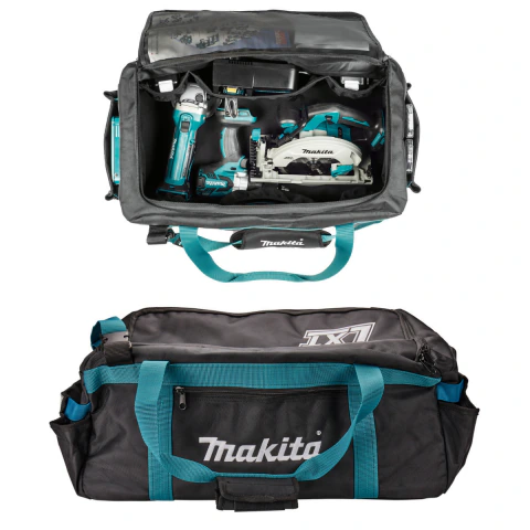 Bolsa para Ferramentas Grande Makita E-11782 300x670x330mm Base Reforçada com Alça Resistente