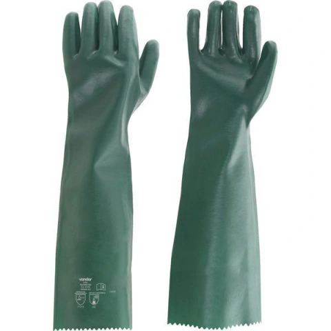 Luva PVC Lisa com Forro 65cm Plv0065 com 5 pares Vonder