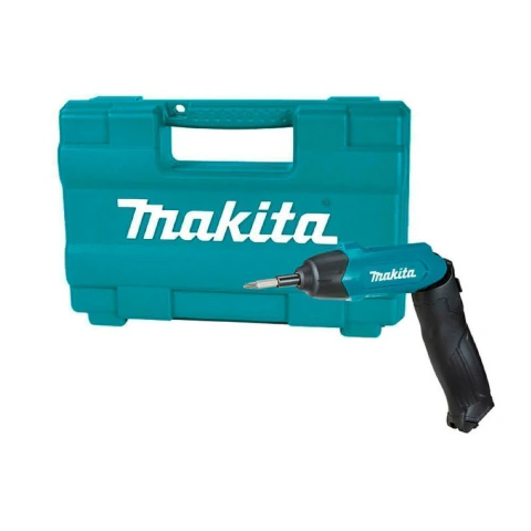 Parafusadeira Furadeira 3.6V Com Maleta de 81 Acessórios Adaptador Bivolt Cabo USB DF001DW Makita