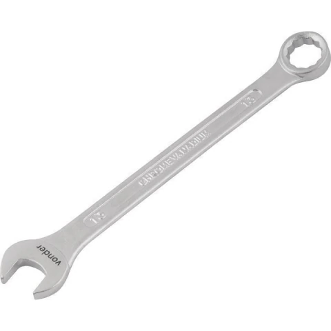 Chave combinada 13mm cromo vanádio fosco cartela Vonder