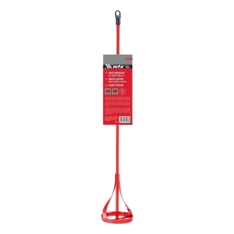 Misturador De Tinta 100mm X 8mm X 600mm Aço Inox MTX