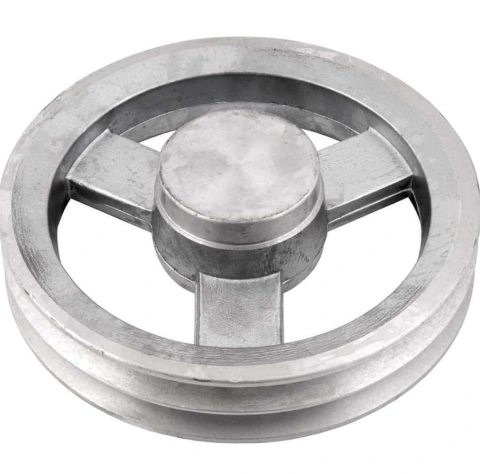 Polia alumínio 180mm 2 canais perfil a Vonder