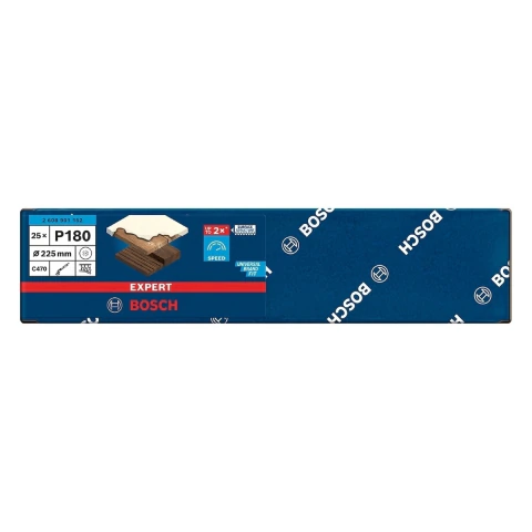 Disco De Lixa Bosch Expert C470 225 mm G180 25 Peças