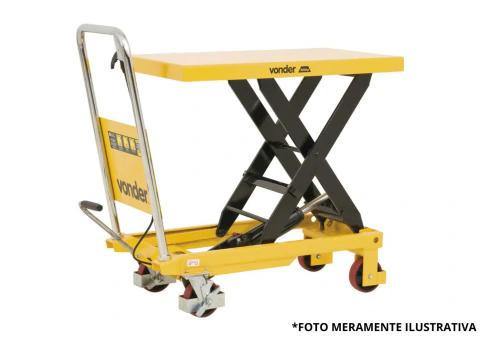 OUTLET Mesa hidráulica pantográfica 500kg 855x500mm mp500 Vonder Usada