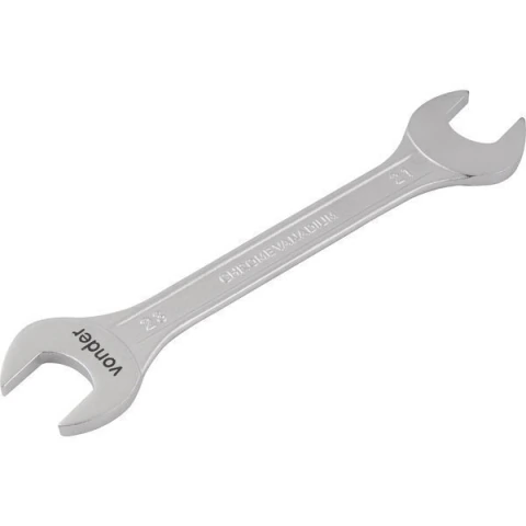 Chave fixa 21x23mm cromo vanádio fosco cartela Vonder