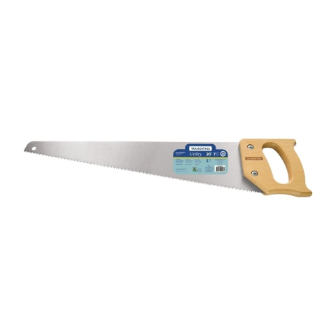 Serrote Utility 20'' 7 Dentes por Polegada Lâmina Aço Especial e Cabo de Madeira Tramontina