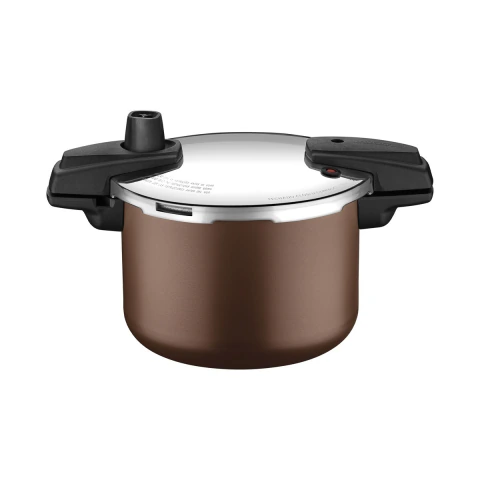 Panela De Pressão Tramontina Arizona Induction 4,5 L 20 Cm Antiaderente Starflon Max Mocaccino
