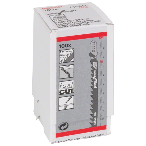 Lâmina Serra Tico Tico Bosch Speed For Wood T144D 100U