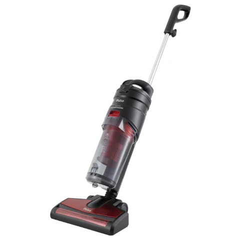Aspirador de Pó Vertical PAS4000V Power Clean Philco Vermelho Filtro Lavável Cabo 5M Potente 127V