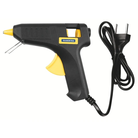 Pistola Elétrica Para Cola Quente 20-25W Bivolt Tramontina Com 2 Bastões 11mm