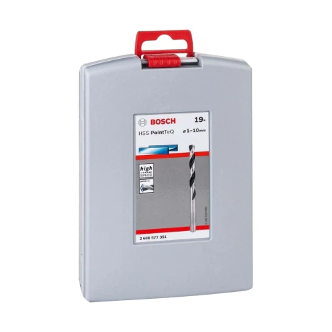 Broca Para Metal Bosch Hss-Pointteq Probox 1,0-10,0mm 19U