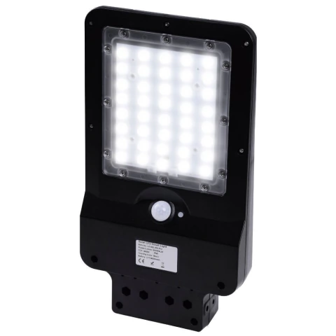 Luminária LED Solar Integrada 8W 850Lm IP65 6000mAh Liege - Iluminação Autônoma