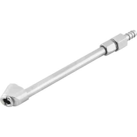 Bico para encher pneus duplo espiga 5/16" zincado Vonder
