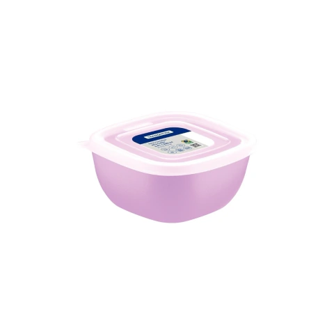Pote Tramontina MixColor 300 ml Polipropileno Lavanda Tampa Transparente Livre de BPA Antimicrobiano
