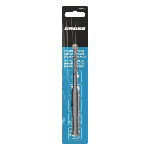 Broca Para Concreto Sds Plus 6 X 110 Mm Tungstênio E Cobalto Gross 1 Peça