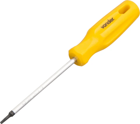 Chave torx t-9 com cabo reto cromo vanádio Vonder