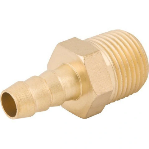 Espigão Fixo Macho Para Mangueira 3/8 Rosca 1/4 Npt Latão