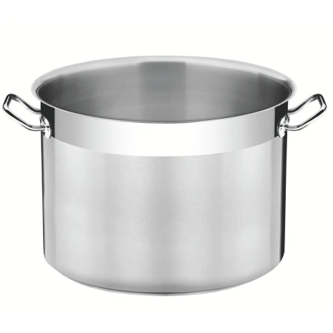 Caldeirão Tramontina Professional Aço Inox Fundo Triplo 28 L 36 cm Indução Sem Tampa Alta Performance