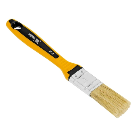 Trincha Pincel 25mm Para Verniz Cerdas Brancas Cabo 2 Componentes Mtx