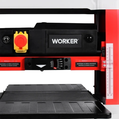 Plaina Desengrossa 1500W 13'' 127V 8500rpm 330x152mm Worker