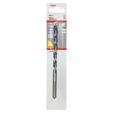 Broca Para Concreto Bosch Cyl-5 Ø8 X 100 X 150 mm